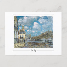 Alfred Sisley #316 - Fine Art Postcard Postkarte