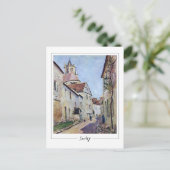 Alfred Sisley #476 - Fine Art Postcard Postkarte (Stehend Vorderseite)
