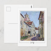 Alfred Sisley #476 - Fine Art Postcard Postkarte (Vorne/Hinten)