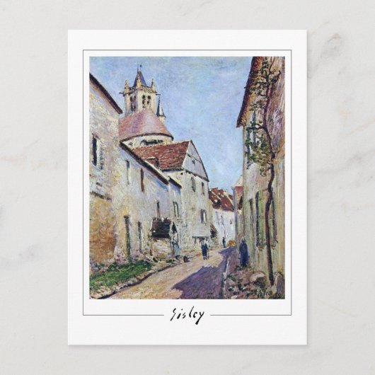 Alfred Sisley #476 - Fine Art Postcard Postkarte (Vorderseite)