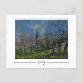 Alfred Sisley #5 - Fine Art Postcard Postkarte