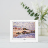 Alfred Sisley #6 - Fine Art Postcard Postkarte (Stehend Vorderseite)
