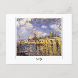 Alfred Sisley #90 - Fine Art Postcard Postkarte