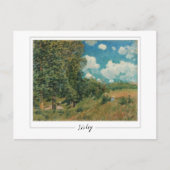 Alfred Sisley #9 - Fine Art Postcard Postkarte (Vorderseite)
