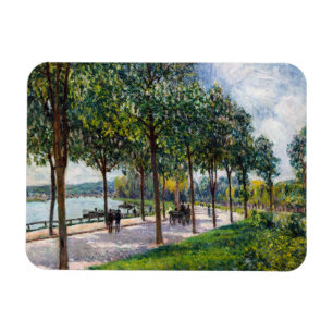 Alfred Sisley - Allee of Kastanienbäume Magnet