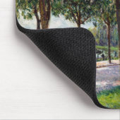Alfred Sisley - Allee of Kastanienbäume Mousepad (Ecke)