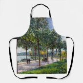 Alfred Sisley - Allee of Kastanienbäume Schürze (Vorderseite)