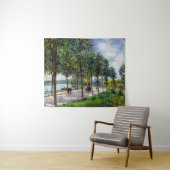 Alfred Sisley - Allee of Kastanienbäume Wandteppich (Beispiel (Horizontal))
