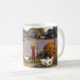 Alfred Sisley, Am Fluss Loing Kaffeetasse