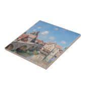 Alfred Sisley artwork - Le Pont de Moret Fliese (Seite)