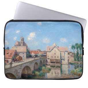 Alfred Sisley artwork - Le Pont de Moret Laptopschutzhülle