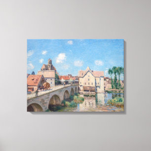 Alfred Sisley artwork - Le Pont de Moret Leinwanddruck