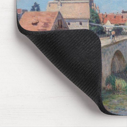 Alfred Sisley artwork - Le Pont de Moret Mousepad (Ecke)