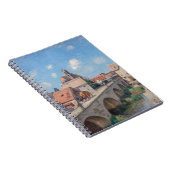 Alfred Sisley artwork - Le Pont de Moret Notizblock (Rechte Seite)
