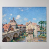 Alfred Sisley artwork - Le Pont de Moret Poster (Vorne)