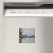 Alfred Sisley | Aussicht auf den Canal St-Martin, Magnet (In Situ (Geschirrspüler))