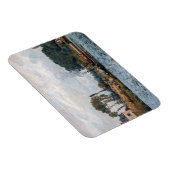 Alfred Sisley - Boote an der Schleuse Bougival Magnet (Rechte Seite)