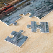 Alfred Sisley - Boote an der Schleuse Bougival Puzzle (Seite)