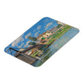 Alfred Sisley - Brücke bei Villeneuve-la-Garenne Magnet (Linke Seite)