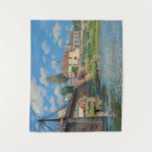 Alfred Sisley - Brücke bei Villeneuve-la-Garenne Wandteppich (Vorderseite)