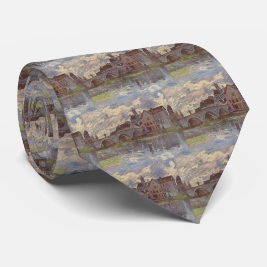 Alfred Sisley - Brücke von Moret-sur-Loing 1885 Krawatte (Gerollt)