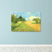 Alfred Sisley | Cornfield Leinwanddruck (Insitu (Holzboden))