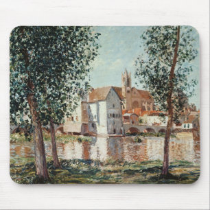 Alfred Sisley das Loing bei Moret Mousepad