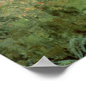 Alfred Sisley | Der Garten der Familie Hoschede Poster (Ecke)