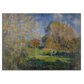 Alfred Sisley - Der Garten von Hoschede, Montgeron Schneidebrett (Vorderseite)