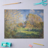 Alfred Sisley - Der Garten von Hoschede, Montgeron Seidenpapier (Basteln)