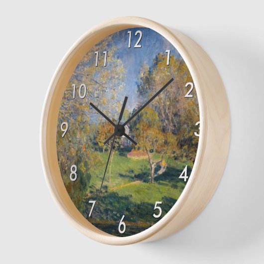 Alfred Sisley - Der Garten von Hoschede, Montgeron Uhr (Winkel)
