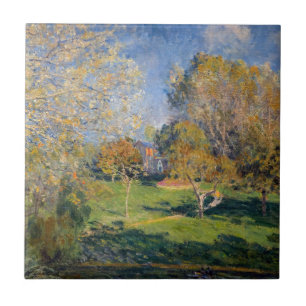 Alfred Sisley - Der Hoschedé-Garten, Montgeron Fliese