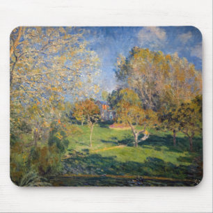 Alfred Sisley - Der Hoschede-Garten, Montgeron Mousepad
