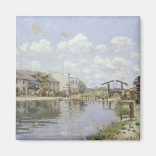 Alfred Sisley   der Kanal St Martin, Paris Magnet