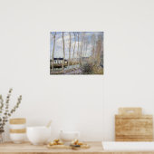 Alfred Sisley Der Loing-Kanal Poster (Küche)
