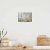Alfred Sisley - Der Loingkanal Poster (Küche)