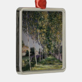 Alfred Sisley | der Weg Silbernes Ornament (Rechts)