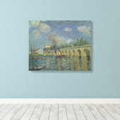 Alfred Sisley | Die Brücke Leinwanddruck (Insitu (Holzboden))