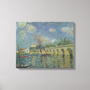 Alfred Sisley Die Brücke Leinwanddruck