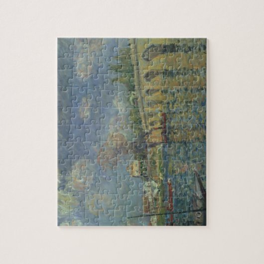 Alfred Sisley | die Brücke Puzzle (Vertikal)