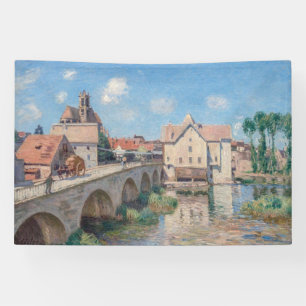 Alfred Sisley - Die Brücke von Moret Banner