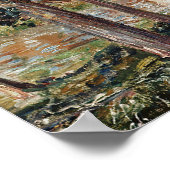 Alfred Sisley | Die Lage in Moret Poster (Ecke)