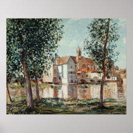 Alfred Sisley | Die Lage in Moret Poster