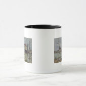 Alfred Sisley | die Mühlen am Moret-sur-Loing Tasse (Zentrum)