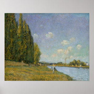 Alfred Sisley   die Seine bei Billancourt Poster