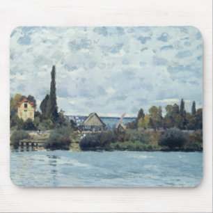 Alfred Sisley die Seine bei Bougival Mousepad
