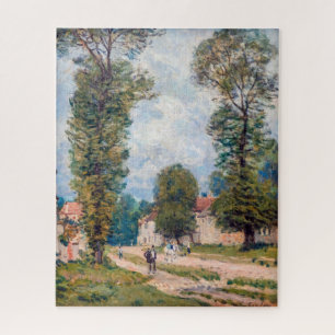 Alfred Sisley - Die Straße nach Versailles Puzzle