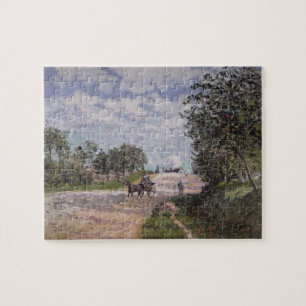 Alfred Sisley die Straße von Mantes Puzzle