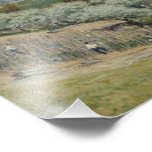 Alfred Sisley - Die Terrasse von Saint-Germain Fotodruck (Ecke)