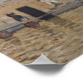 Alfred Sisley | Die Überschwemmung in Port-Marly Poster (Ecke)